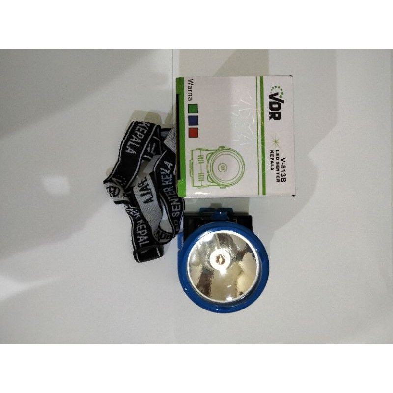 SENTER KEPALA LED VDR V813B