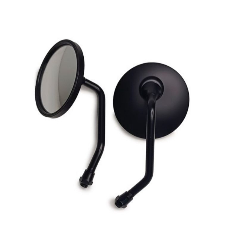 Spion Vespa Hitam Universal - Spion Bulat Hitam Classic Universal