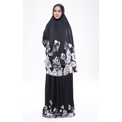 Prayer robe buttonscarves Asoka Black