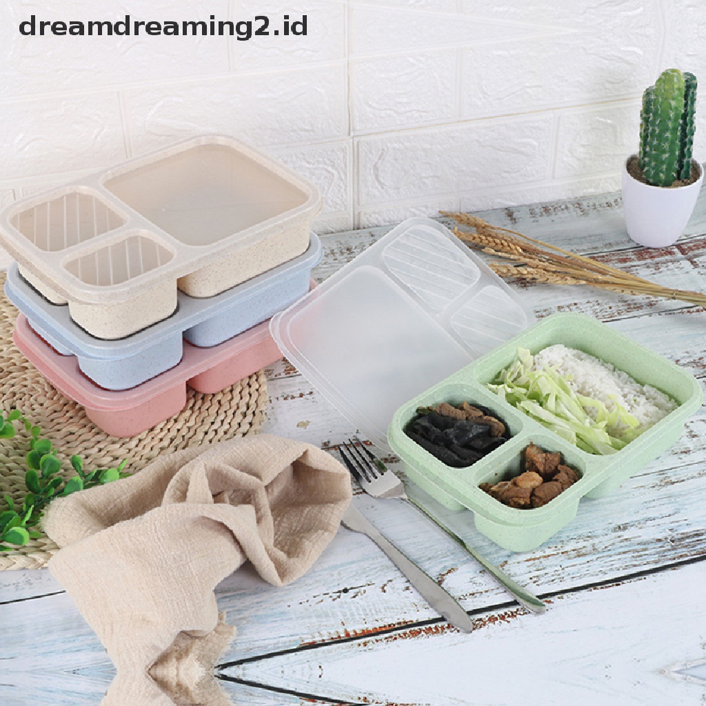 (LIKE) Kotak Makan Siang Portable Anti Bocor Untuk Anak