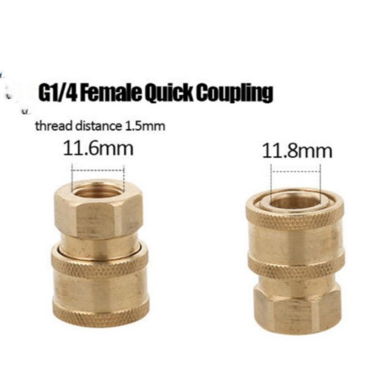 quick coupling release thread female G1/4
