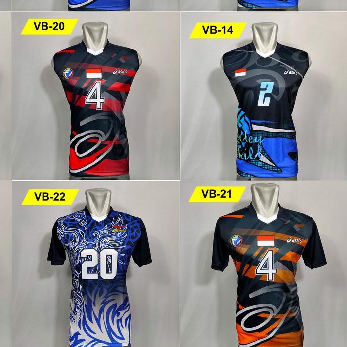 jersey voli printing kaos voli proliga teamnsa indonesia