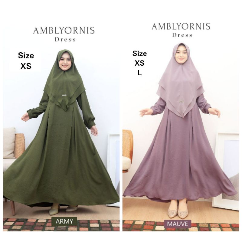 Dress Amblyornis -Hanya Dress- Gamis Pesta Syari Cantik by Wanoja