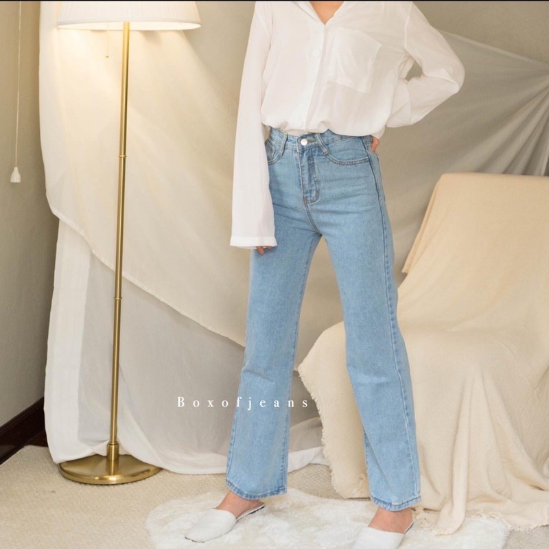 Boxofjeans - Hotty cullote jeans - LIGHT BLUE