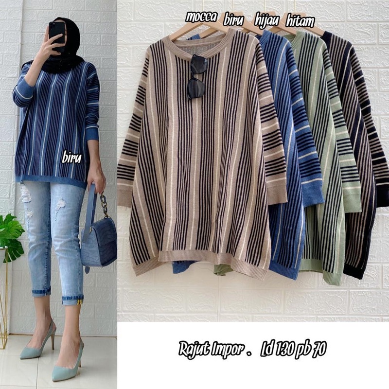 top rajut import jumbo