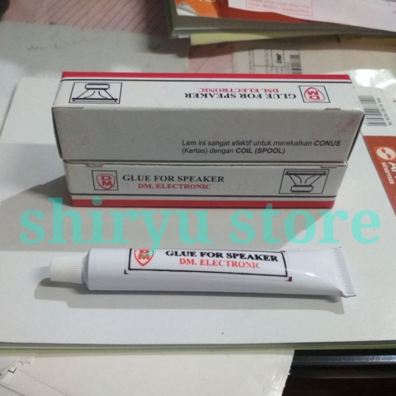 Lem Spool Speaker DM Glue for Speaker Lem Hitam