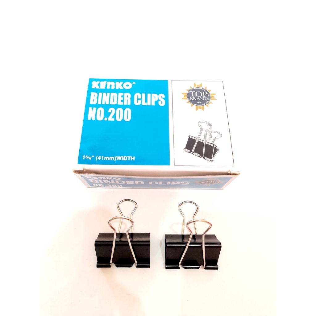 

KLIP KERTAS/BINDER CLIP/PENJEPIT KERTAS KENKO NO.200