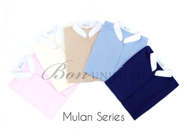 Baju Suster / Seragam Suster Bon Uniform - Premium Nanny’s Uniform - Small / Big / Custom Size