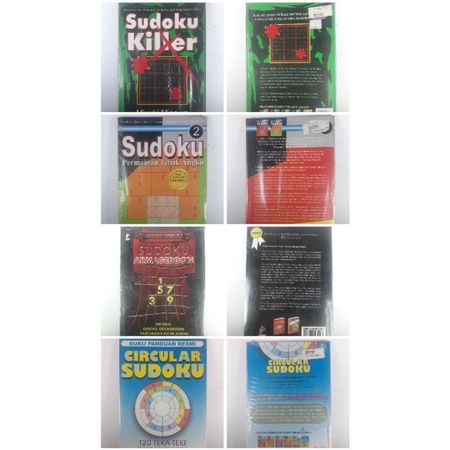 Buku Panduan CIRCULAR SUDOKU - Sudoku permainan Tebak Angka - SUDOKU ARMAGEDDON - Sudoku Killer