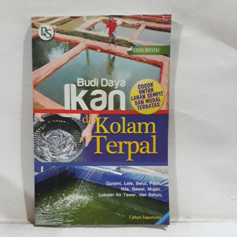 Jual Buku Perikanan Budi Daya Ikan Di Kolam Terpal Edisi Revisi