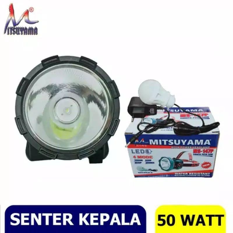 COD SENTER KEPALA CAS MITSUYAMA MS-147P + BOHLAM SUPER TERANG - MS-147P