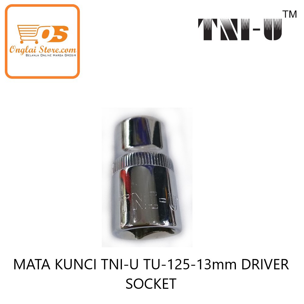MATA KUNCI TNI-U TU-125-13mm DRIVER SOCKET  (HARGA SPESIAL)