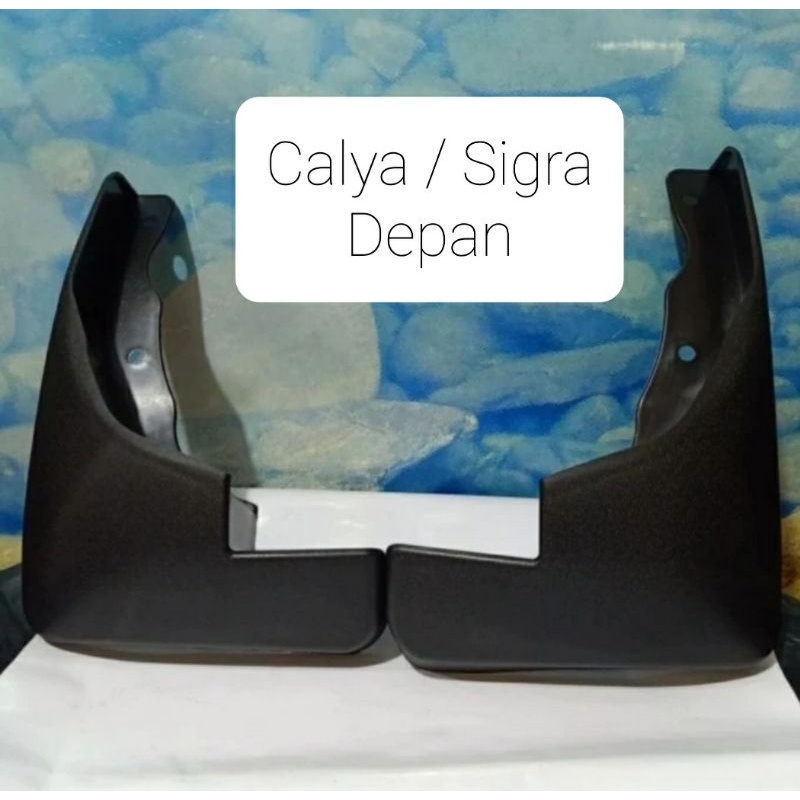 1 Set Mud Guard / Karpet Lumpur Depan / Front Calya / Sigra