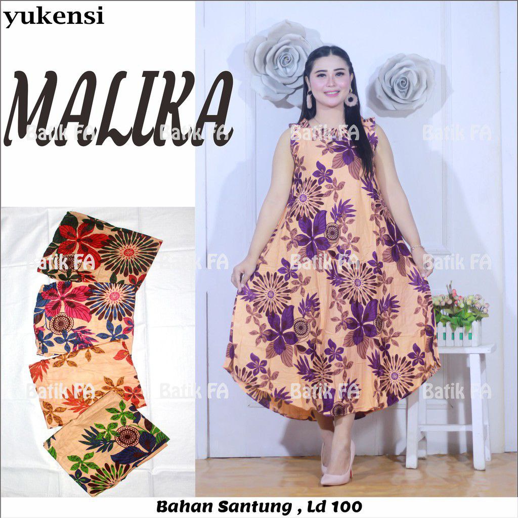 BATIK WANITA KEKINIAN DASTER RAYON YUKENSI  ( BLASTER POLKA GARDEN SHABBY MONOCROM AURORA MALIKA SAKURA ) BUMIL MURAH ADEM-YKS PAYUNG MALIKA