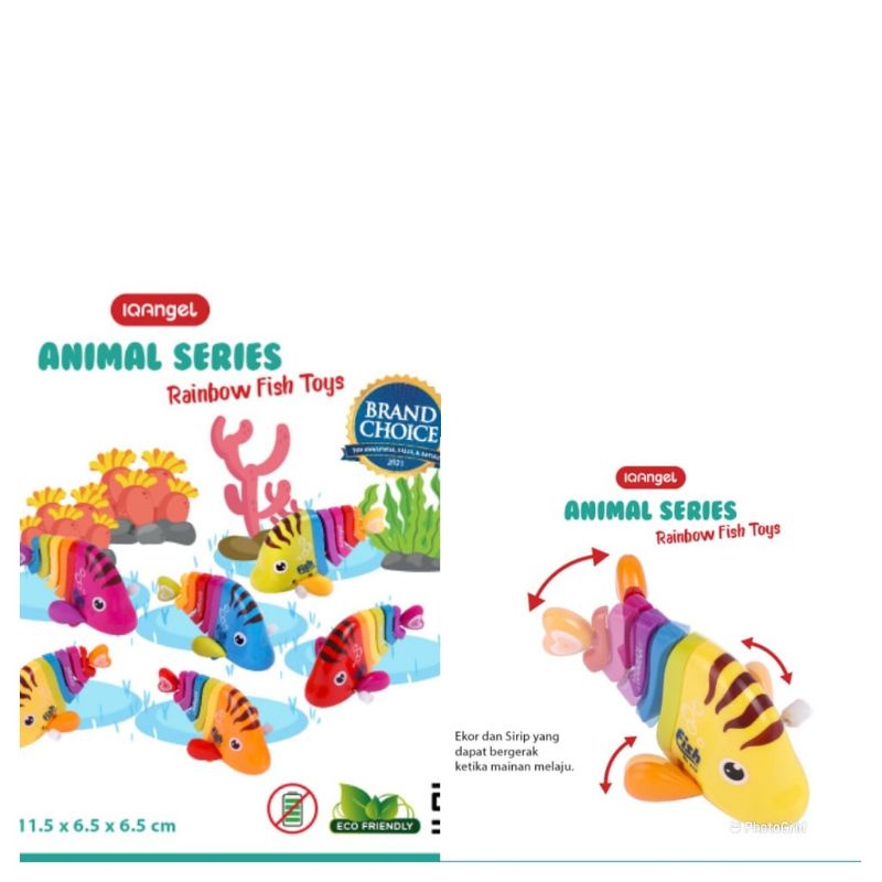 IQ ANGEL RAINBOW FISH TOYS - IQ678