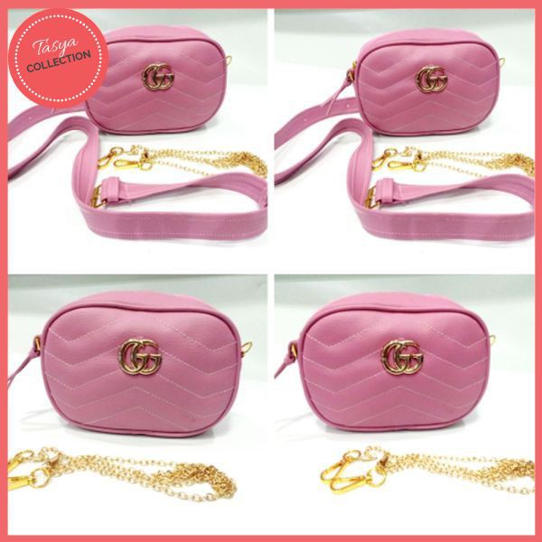 TAS NAGITA GUCCI BELT ( free sandal pompom)