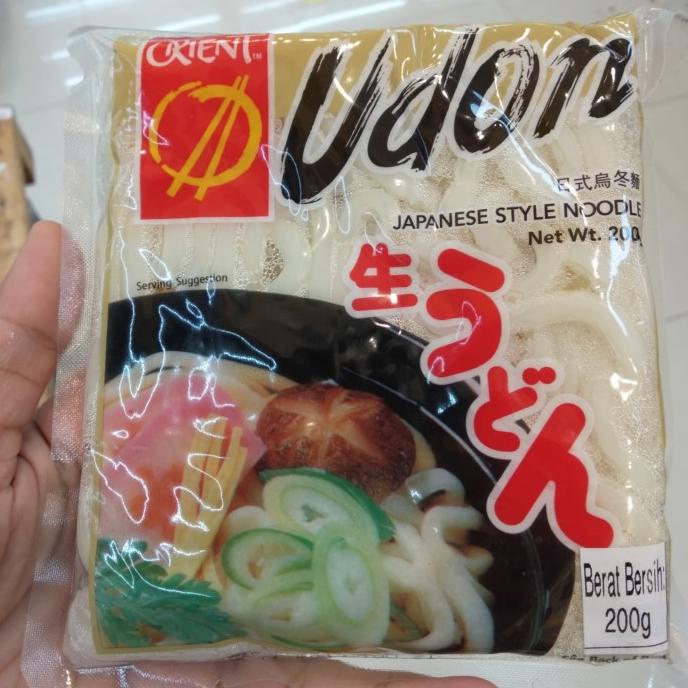 

hanya disini] Mie Udon Plain Orient Jepang 200gr / pack ( mie udon tanpa bumbu )