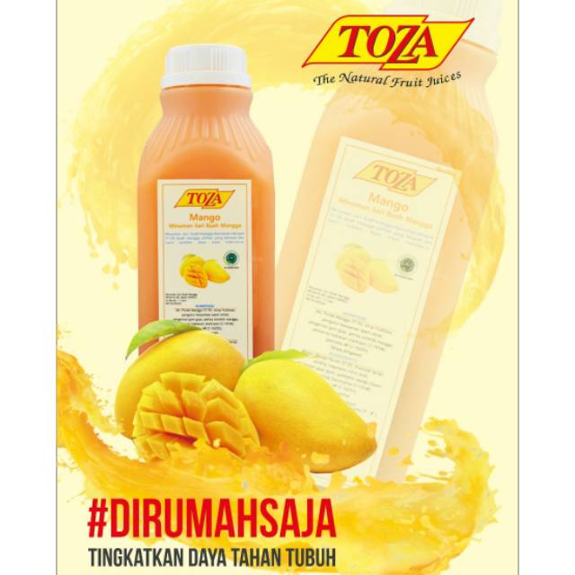 

Toza Juice Buah Mangga 1 Liter