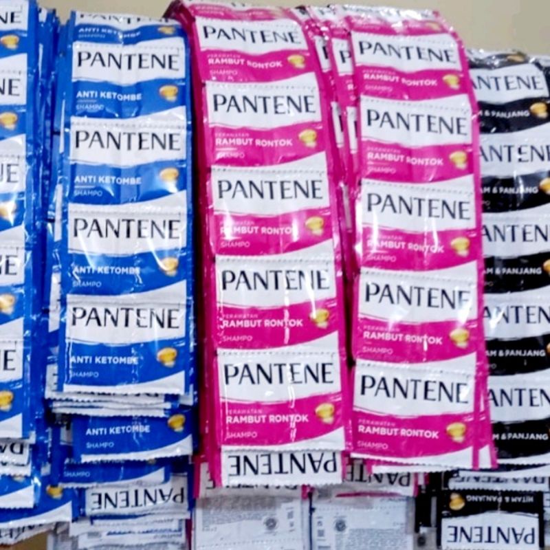 pantene sampo sachet 1 renceng 12 sachet