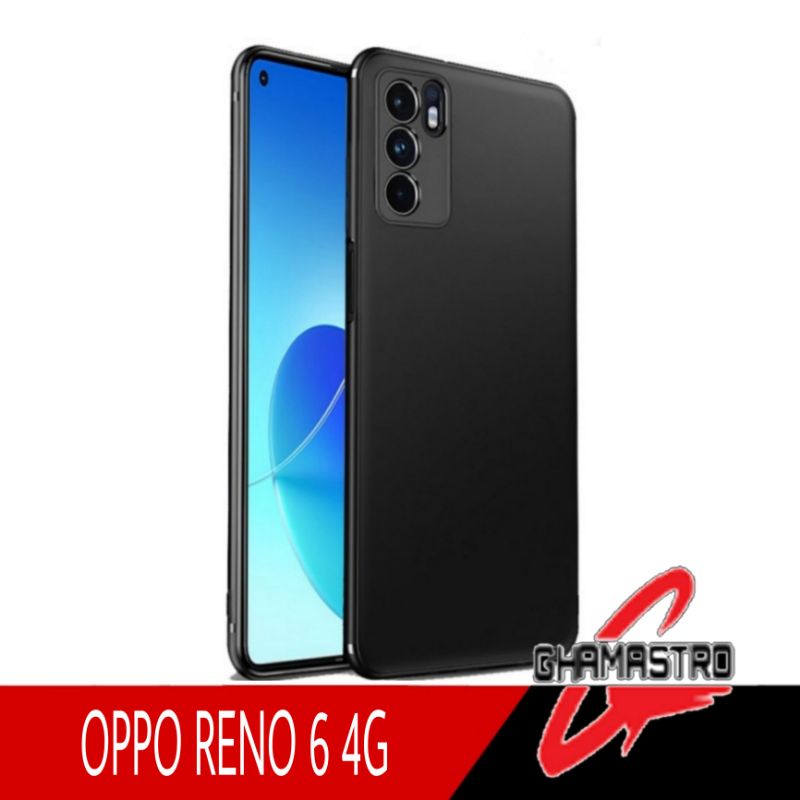 CASE OPPO RENO 6 4G ULTRATHIN SLIM  MATTE PREMIUM SOFTCASE