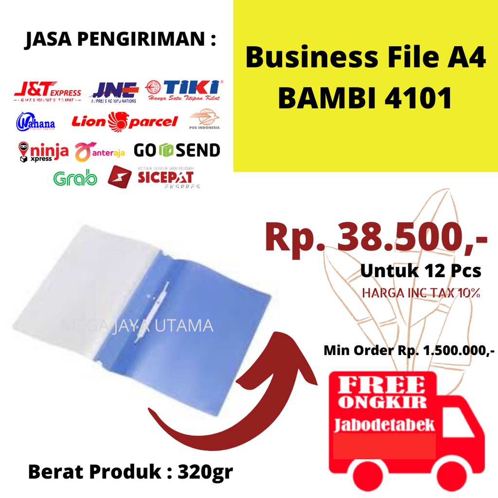 

Business File A4 BAMBI 4101 isi 12 Pcs