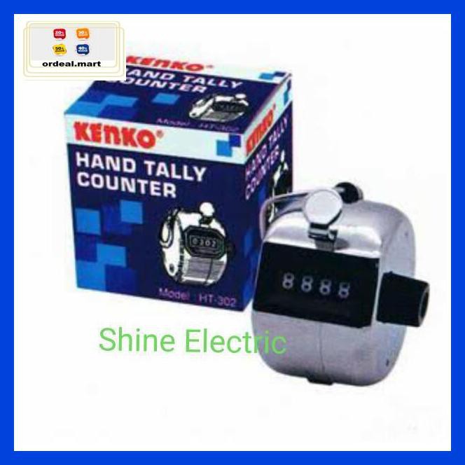 

6Rtiut7- Alat Hitung / Hand Counter Tally Kenko H-302 5Ea5W5-
