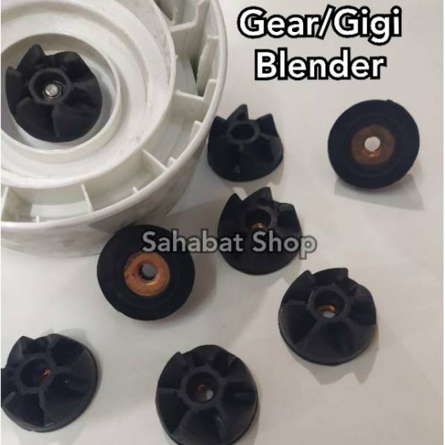 GIGI KARET GEAR BLENDER MIYAKO NATIONAL GMC SANEX DRAT KECIL