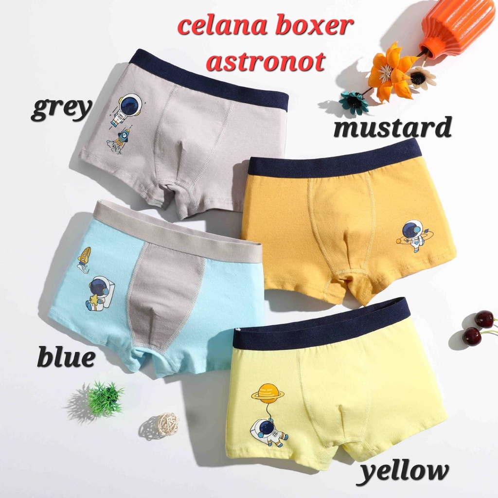 CELANA DALAM BOXER ANAK COWOK ANAK LAKI LAKI IMPOR PAKAIAN DALAM