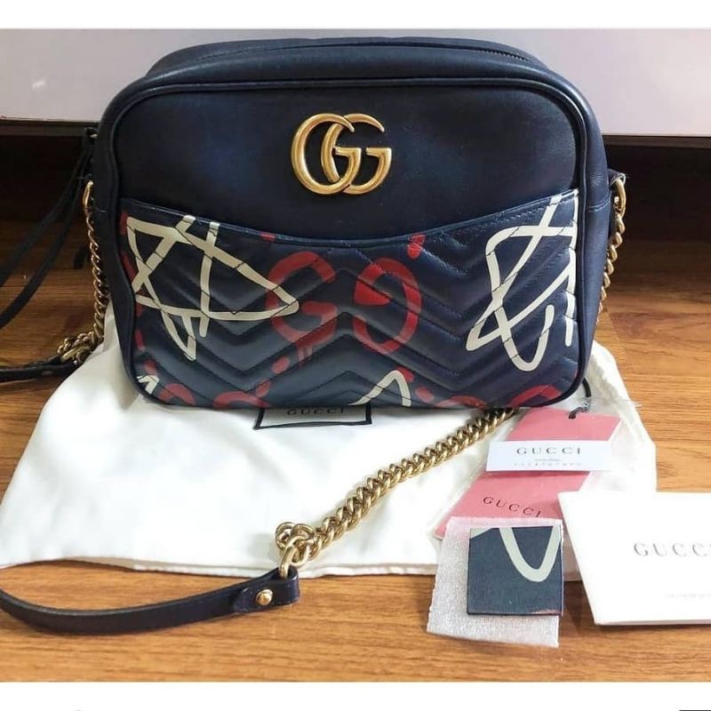 PL) Gucci marmont ghost camera bag 