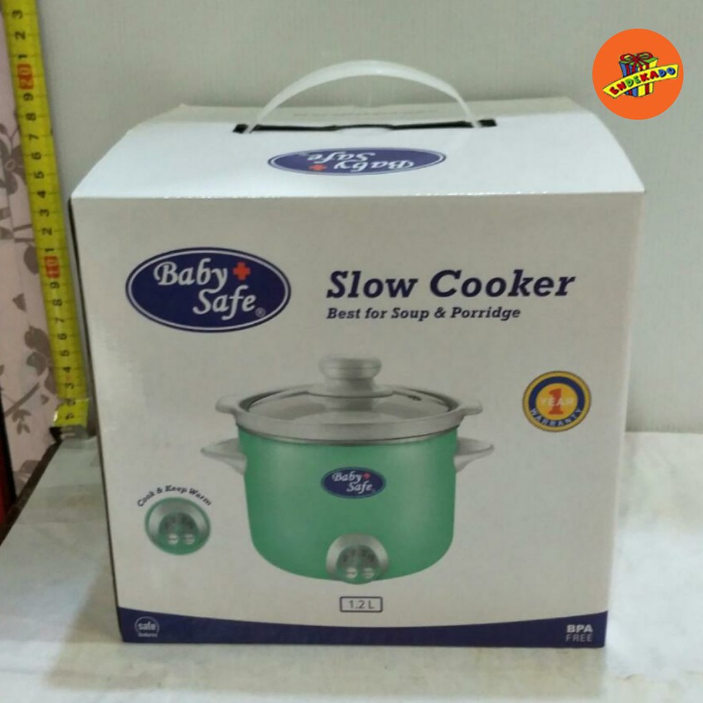 BABY SAFE SLOW COOKER 1,2 L- LB07