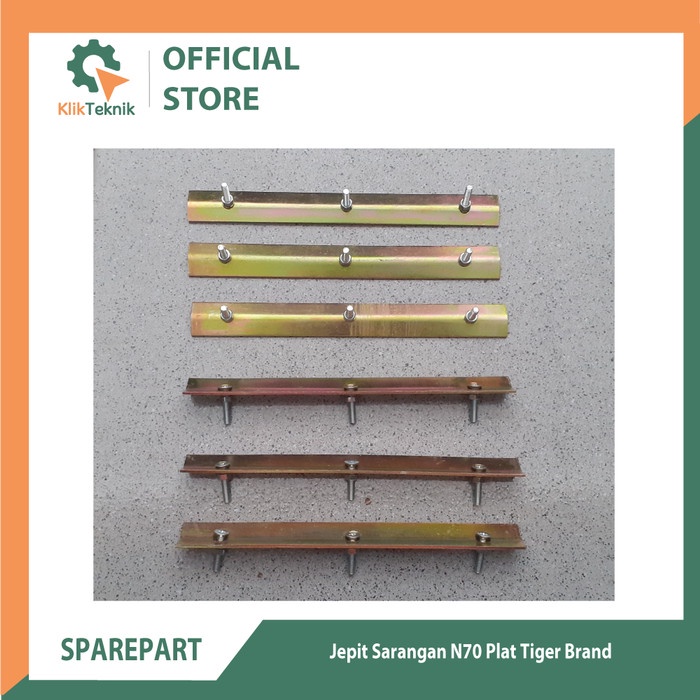 Jepit sarangan N70 plat Tiger Brand