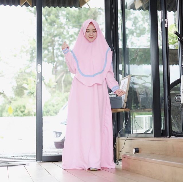 Yuvika Gamis Syari / Gamis kekinian / Baju Lebaran