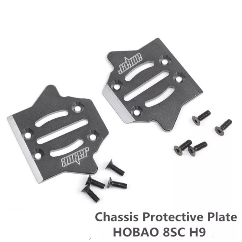 2pcs Hobao 8SC H9 Skid Plate Chasiss Protection RC Car