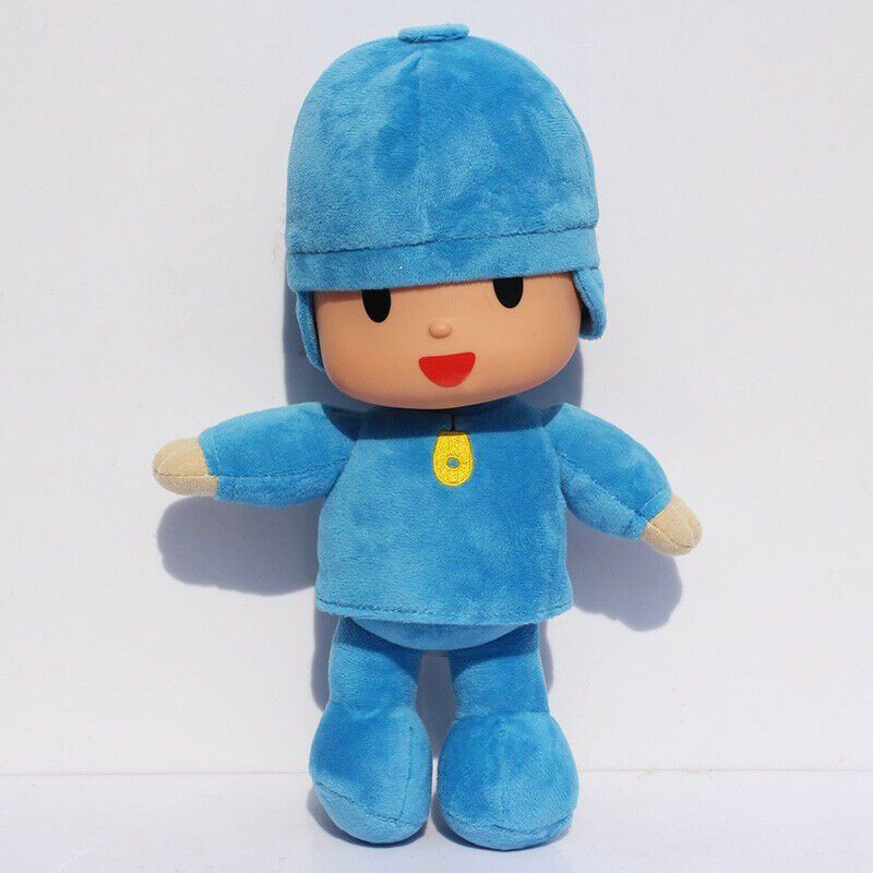 6pcs Mainan Boneka Plush Pocoyo Elly Pato Loula Untuk Anak Perempuan