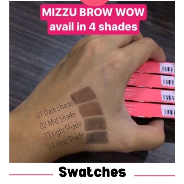 MIZZU Eye Brow Wow | Mizzu Eyebrow | Pensil alis Mizzu