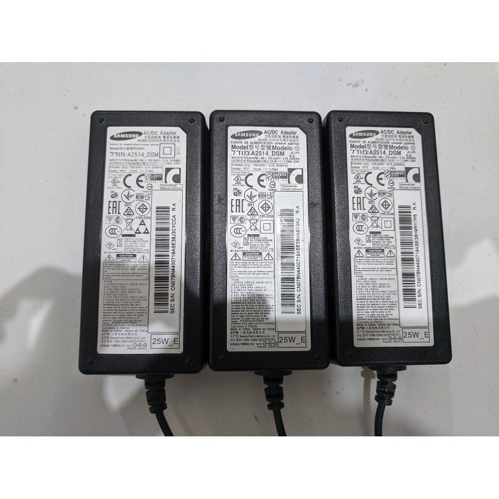 ADAPTOR MONITOR UNTUK LED SAMSUNG / LG 14.0V 1.786A COCOK UNTUK MONITOR LG DAN SAMSUNG