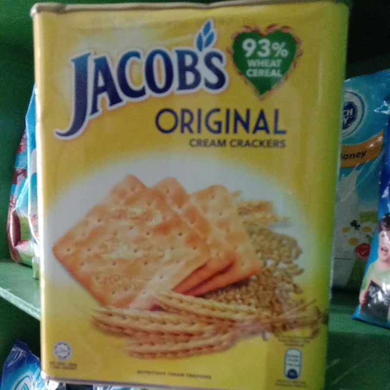 Jual Biskuit Jacobs Jacob S Kaleng Original Cream Cracker Gr Malaysia Roti Jacobs