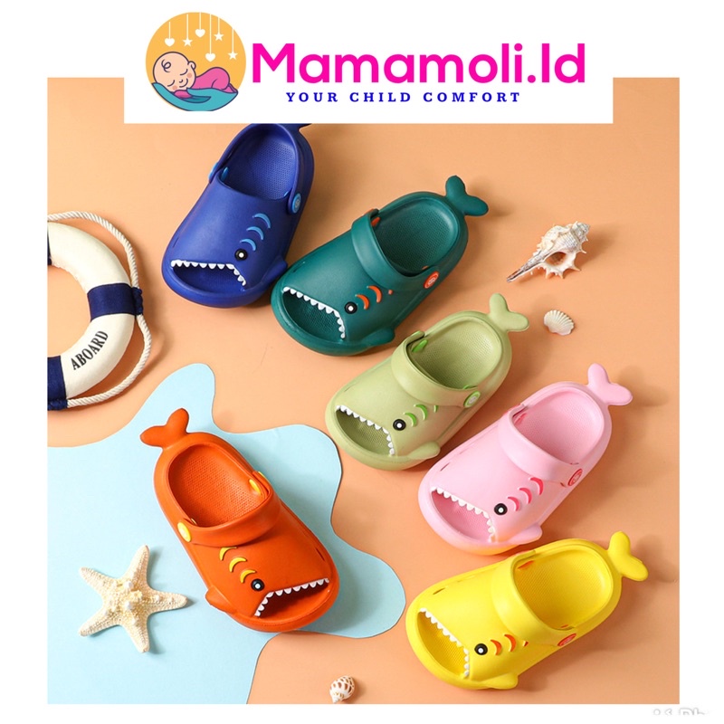 Sendal / Sandal Anak Viral Lucu BABY SHARK HIU Import Laki Laki Perempuan/ Sandal Karet / Sandal Anak Lucu / Sandal EVA Anak Import Murah Lebay / Sandal  Pantai Anak