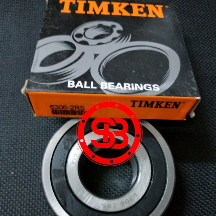 Bearing 6306 2RS / 6306 2RS C3 TIMKEN ORIGINAL