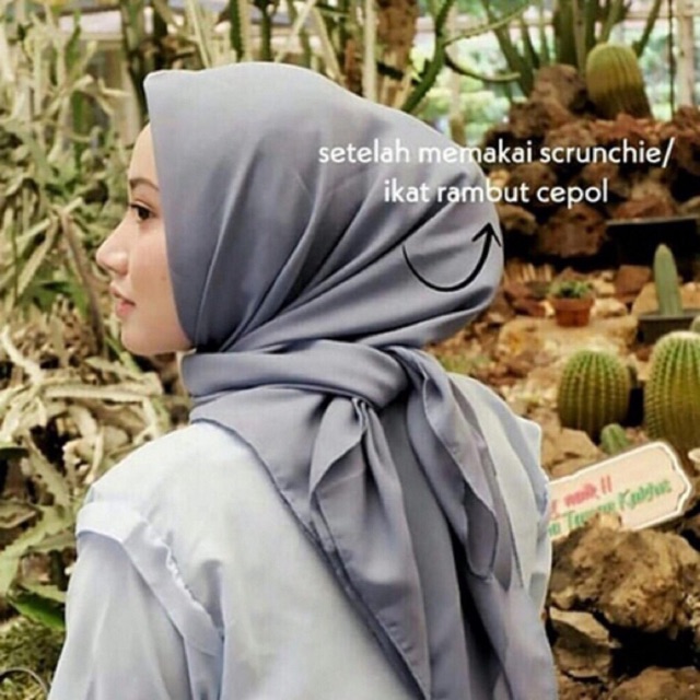 SCRUNCHIE HIJAB INNER HIJAB MARYAM BERGO MURAH