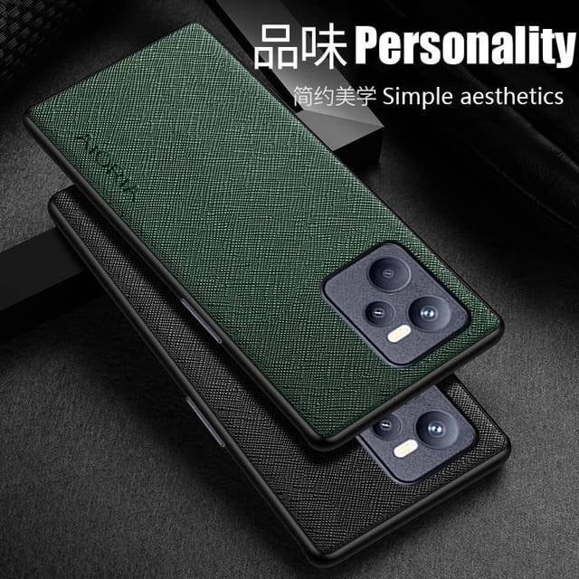 REALME C35 / NARZO 50A PRIME SOFT CASE CANVAS CROSS PATTERN