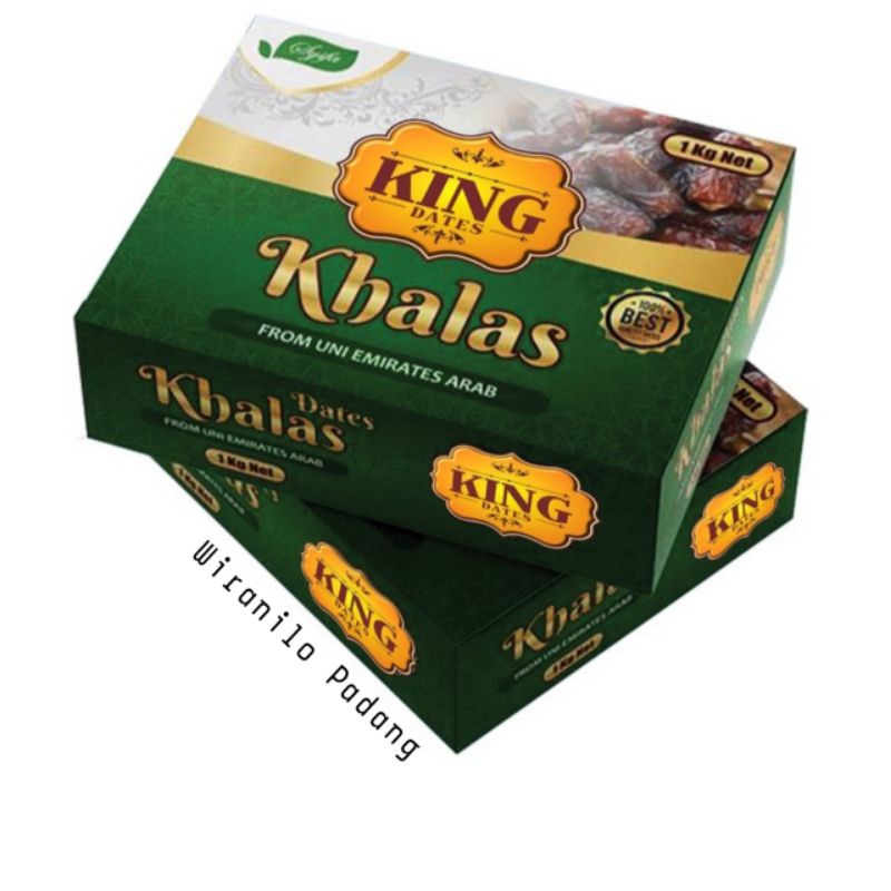 

Kurma King Date Khalas 1 Kg