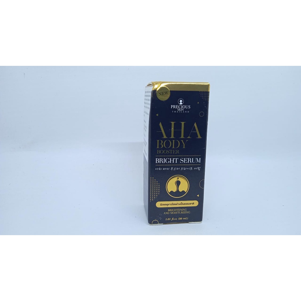 AHA mimi white Body Booster Bright Serum Precious Skin Brightening Moisturizing 30ml Menutrisi dan Menyamarkan Noda Hitam Di Kulit