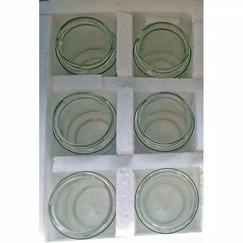 Paket 6pcs Murah / Toples selai Toples ikan cupang tempat ikan cupang botol cupang aquarium