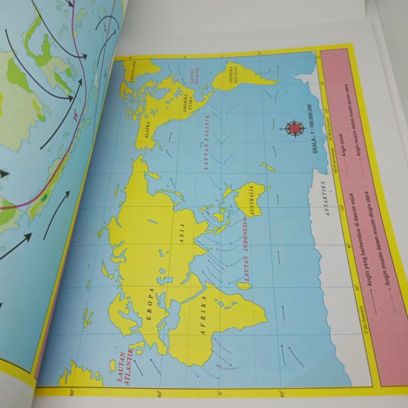 buku atlas besar indonesia dan dunia edisi 38privinsi A4(24×32cm)