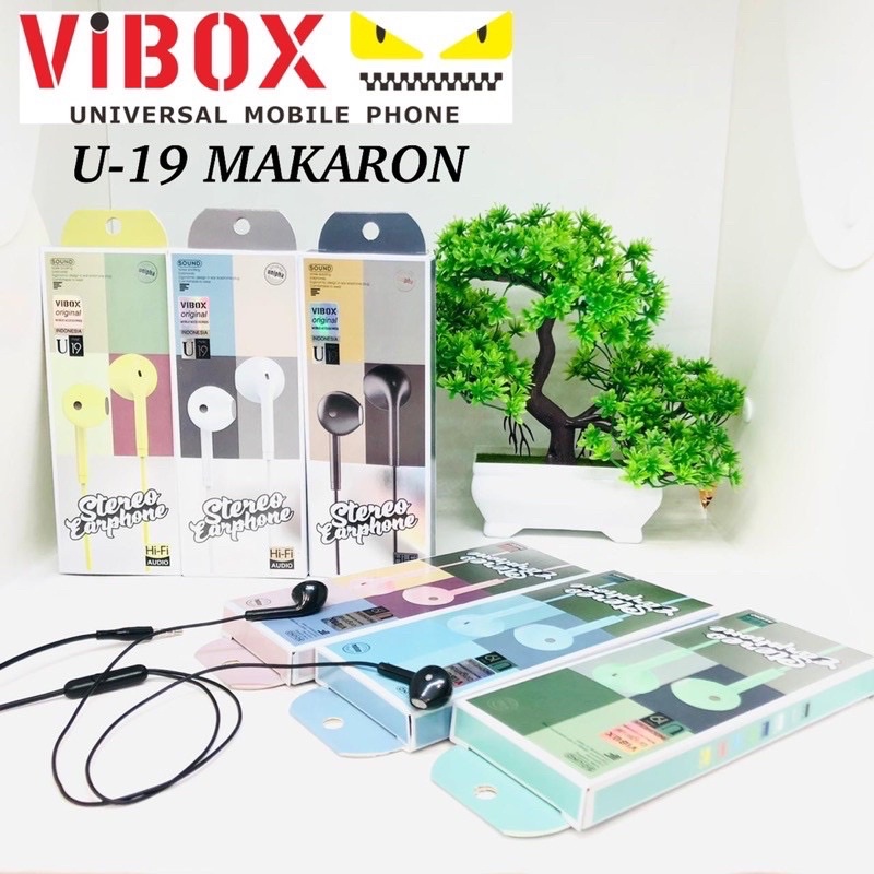 PROMO HANDSFREE U19 MAKARON PACKING PANJANG CHROOM