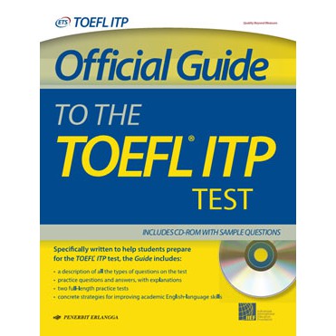 BEST SELLER ORIGINAL OFFICIAL GUIDE TO THE TOEFL ITP TEST ERLANGGA ETS