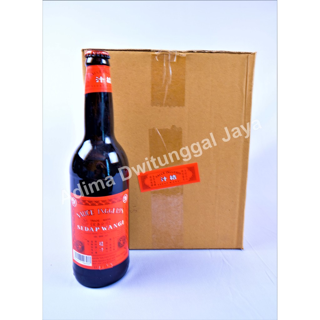 Sauce Inggeris Sedap Wangi 12x600ml - Karton