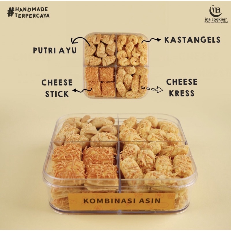 

Ina Cookies Kombinasi Asin