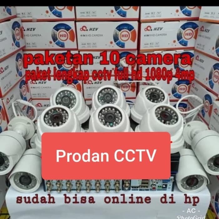 Jual Paket Cctv P Mp Kamera Cctv Dvr Ch Channel Xmeye Camera